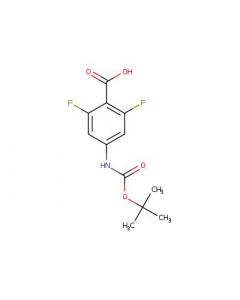 Astatech 4-((TERT-BUTOXYCARBONYL)AMINO)-2,6-DIFLUOROBENZOIC ACID; 0.25G; Purity 95%; MDL-MFCD18910267